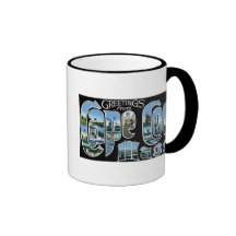 Greetings from Cape Cod, Mass! Coffee Mugs