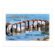 Greetings from Charleston, SC Post Card