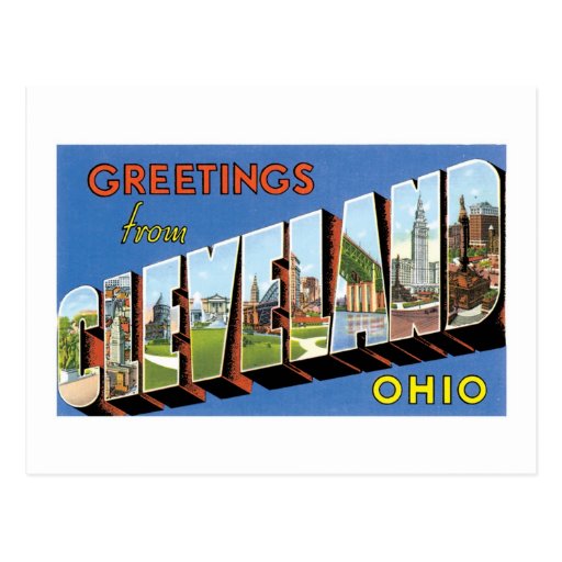 Greetings from Cleveland, Ohio! Post Cards
