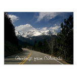 Greetings from Colorado Postcard