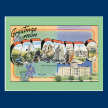 Greetings from Colorado postcards