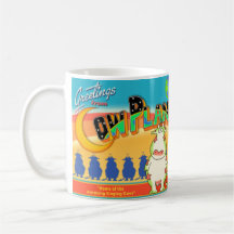 GREETINGS FROM COW PLANET Boynton Mugs