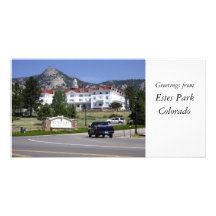 Greetings from Estes Park, Colorado Photo Card Template