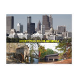 Greetings From Georgia Post Card