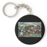 Greetings from Great Smokey Mountains keychains