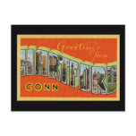 Greetings from Hartford Connecticut postcards