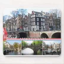 Greetings from Holland Amsterdam Mousepad