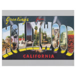 Greetings From Hollywood California, Vintage flyers