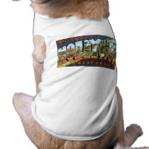 Greetings from Hollywood! Dog T-shirt