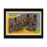 Greetings from Indianapolis Indiana postcards
