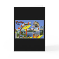 Greetings from Lake Tahoe Greeting Card