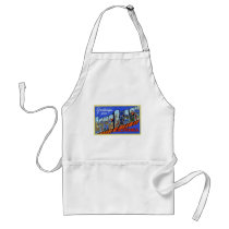 Greetings from Long Beach California Apron