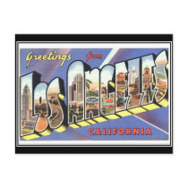 Greetings from Los Angeles California Vintage