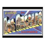 Greetings from Los Angeles California Vintage Postcards