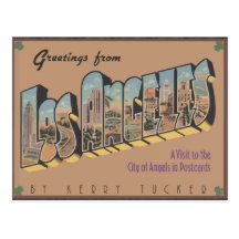 Greetings From Los Angeles, Vintage Postcards