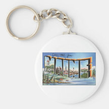 Greetings from Maine Keychain