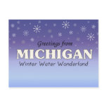 Greetings from Michigan postcards