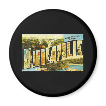 Greetings from Minneapolis Minnesota Refrigerator Magnets
