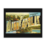 Greetings from Minneapolis Minnesota postcards