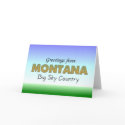 Greetings from Montana cards