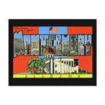 Greetings from Montgomery Alabama Postcards