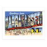 Greetings from Narragansett, Rhode Island! Retro Postcards