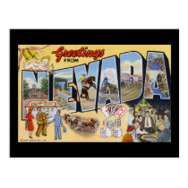 Greetings from Nevada postcards