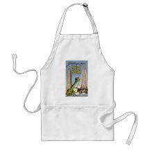 Greetings From New York Aprons