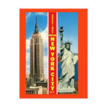 Greetings from New York City Vintage Postcards