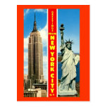 Greetings from New York City Vintage Postcards