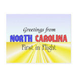 Greetings from North Carolina postcards