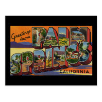 Greetings from Palm Springs California postcards