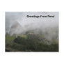 Greetings from Peru postcard