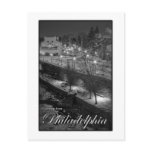 Greetings from Philadelphia Black and White Post Cards