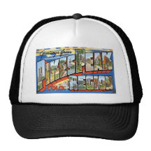 Greetings from Pikes Peak, CO! Mesh Hat