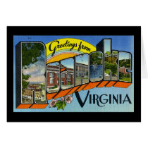 Greetings from Roanoke Virginia cards