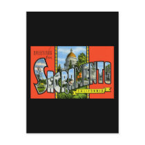 Greetings from Sacramento California Post Cards