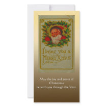 Greetings from Santa Clause Photo Card