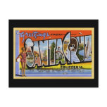 Greetings from Santa Cruz California postcards