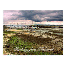 Greetings from Scotland, Aberdour Post Card
