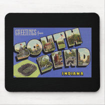 Greetings from South Bend Indiana Mousepads