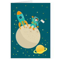 Greetings from space! cards