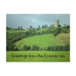 Greetings from the Emerald Isle postcard