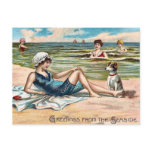 Greetings from the Seaside!  Vintage postcard