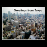 Greetings from Tokyo postcards