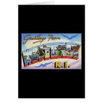 Greetings from Westerly Rhode Island cards