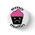 Greg the Emo Muffin buttons