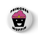 Greg the Princess Muffin buttons