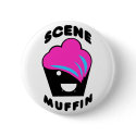 Greg the Scene Muffin buttons