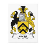 Gregg Family Crest Post Cards